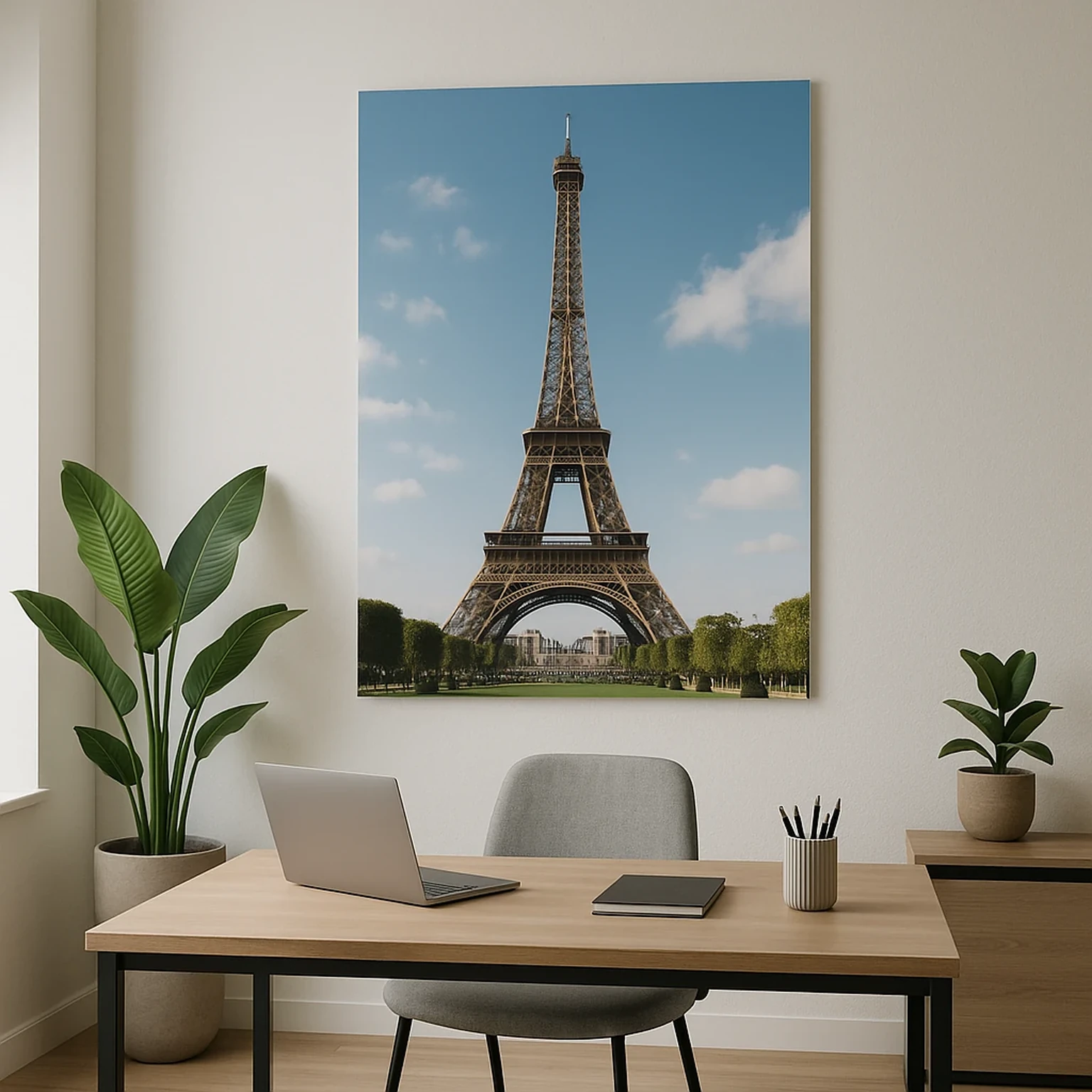 تخته شاسی در دفتر کار